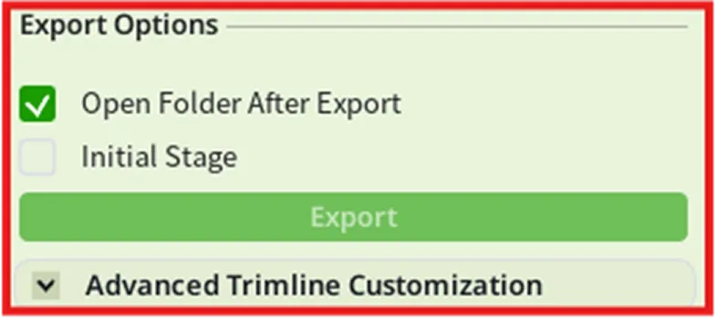 To apply all selected changes, press Apply All; to delete them, press Reset All.