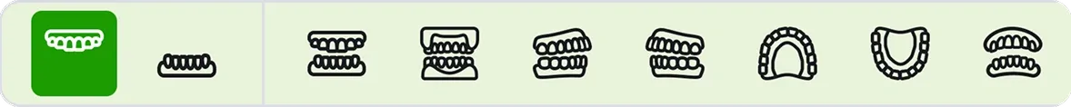 Top bar view options