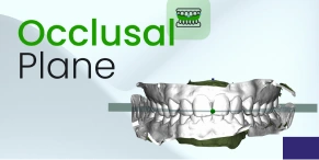 Setting Up the Occlusal Plane in SmileInspector