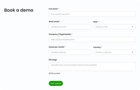 Book a demo